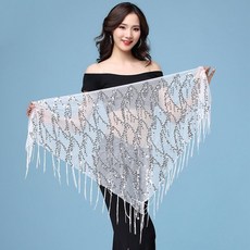 肚皮舞練習服飾腰鏈 流蘇亮片臀巾