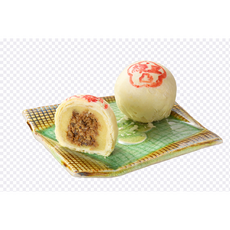 采棠肴 綠豆凸(葷)8入禮盒 中秋送禮最佳首選伴手禮, 12個, 60G