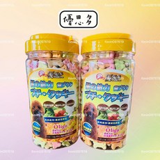 寵物消臭潔齒餅 骨頭, 1個, 優思多寵物罐裝餅乾 350g