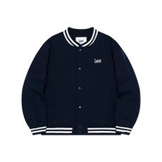 Lee 키즈 라이트 패딩 바시티 점퍼 네이비 L501JU04NA 992035