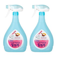 NEW 포비스 포켄스 향균탈취제 대용량 베이비파우더향 탈취제, 2개, 1L