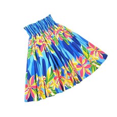 파우스커트 훌라 치마 하와이 괌 여성 의류 휴양지 06 원사이즈