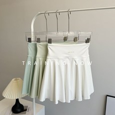 健身裙褲運動網球半身裙女假兩件帶內襯跑步速乾瑜伽短裙羽毛球夏