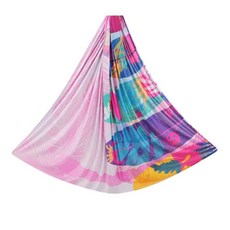 6 米新款空中瑜伽鞦韆吊床面料反重力梯形絲綢用於柔韌性和倒立治療鍛煉健身器材, WS04