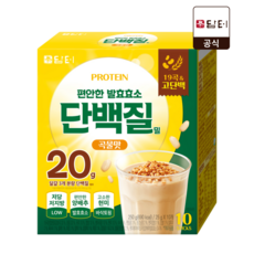 담터 편안한 발효효소 단백질밀 곡물맛, 200g, 1세트