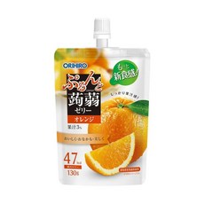 오리히로 곤약젤리 스탠딩 오렌지 130g, 1개