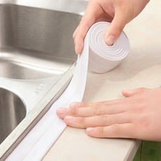실리콘 방수 테이프 3.2M [주방 싱크대 욕실 틈새 곰팡이 방지], 단품, 1개
