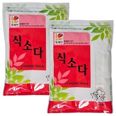 뚜레반 식소다 1kg 식용 베이킹소다, 2개