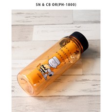 史奴比 透明水壺, 橘色, 1個