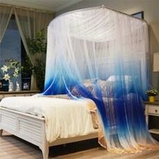 이유쓰리 그라데이션 모기장 120x200cm 침대레이스모기장
