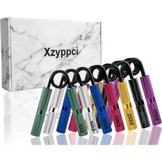 핸드 그립 강화 세트 헤비 핑거 금속 손목 및 팔뚝 손 운동 키트, 50+100+150+200+250+300+350lb, 7, 1개