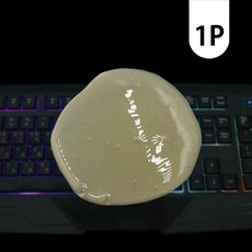 키보드먼지제거겔 틈새청소슬라임 먼지청소젤클리너, 1개