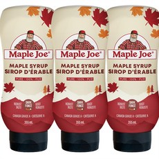 캐나다 메이플시럽 메이플 조 캐나다직배송, 3개, 355ml