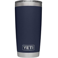 YETI Rambler 591.5ml(20온스) 쌓을 수 있는 텀블러 스테인리스 스틸 MagSlider 뚜껑으로 진공 단열 네이비, 문 더스트