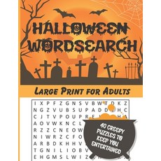 Halloween Wordsearch: For Adults Large Print Paperback, Independently Published