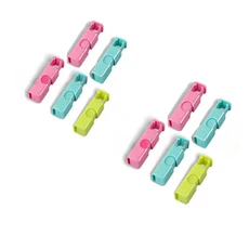 60 10PCS 재사용 가능한 조직 보관 주방 씰링 클램프 스프링 클립 가방 스낵, 02 Mixed-10PCS