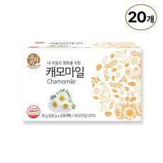 우리차 송원식품 캐모마일 차, 800mg, 20개입, 20개