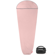 MAPLEAF 고탄력 피부친화성 침낭 라이너 세탁기 세탁 가능 발주머니 캠핑 여행 호텔 위생 휴대용 침낭, 1개, Pink-200x80cm