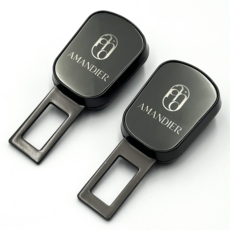 아망디에 안전벨트 클립 익스텐더 전차종 호환 연장 클립 세트, 2개, 메탈