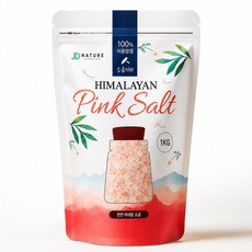소금자리 히말라야 굵은 핑크솔트, 1개, 1kg