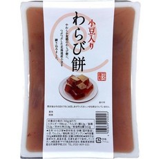 와라비 모찌 레드 빈 디저트