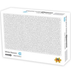 태림 어려움주의 퓨어화이트 / 퓨어블랙 퍼즐 1000피스, 1개
