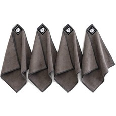 화이트보드용 리무블 4팩 마그네틱 극세사 클리닝 천 드라이 지우개 - 금속 가장자리 화이트보드 유리보드 칠판 세척 가능에 수건 걸림 10인치 X