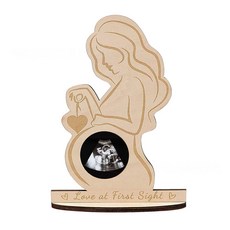 초음파 태아 사진 임밍아웃 임신 출산 선물 액자, 1개, 1매, 초음파사진액자