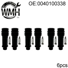 6개 점화 코일 고무 부트 0040100338 1208020 오펠 1.2/1.4용 스프링 포함, 01 V02-028-6pcs