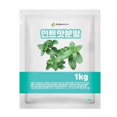 민트맛분말 1kg베이킹 음료수 상큼한 과일가공 농축 시원한, 1개, 1kg