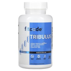 핏코드 Tribulus 트리뷸러스 650 mg 30 베지캡슐, 4개, 30정