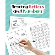 (영문도서) Tracing Letters and Numbers: Learn How to Write Alphabet Upper and Lower Case and Numbers 1-1... Paperback, Independently Published, English, 9781660099580