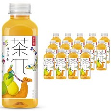 농부산천 차파이 유자 녹차, 500ml, 15개