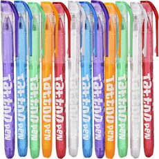 Rhode Island Novelty 타투 젤 펜 그린 퍼플 블루 레드 오렌지 화이트, Rhode Island Novelty 타투 젤 펜, 그