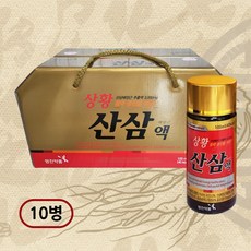 영진약품 상황 산삼 배양근액 10병 선믈세트, 10개