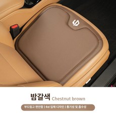 차량용 방석 앞좌석용 통풍 시트커버 나파가죽 시트 기능, 1개, 링파오 전용 [밤브라운] 1개