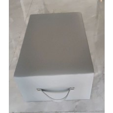리포머박스 필라테스 소도구 코어 보조 스포츠 요가, 그레이, 1개