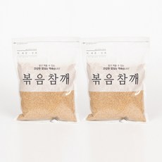 고소한 더바른상회 외국산 볶음 참깨100%, 2개, 1kg