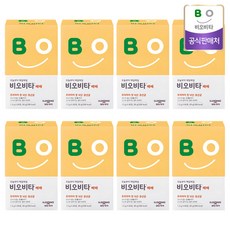 비오비타 배배 유아 낙산균 유산균 분말 스틱, 90g, 8개