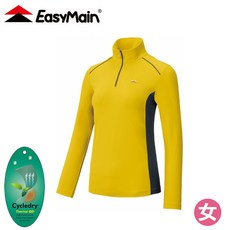 EasyMain 衣力美 女排汗快乾保暖長袖衫 SE23060 登山露營透氣