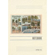 (영문도서) Vintage Lined Notebook Greetings from Bar Harbor Paperback, Found Image Press, English, 9798385423446