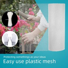 그물망 울타리 촘촘한 새 동물 메쉬 나일론 보호망 휀스 안전망 플라스틱 그물 울타리 번식 그물 격리 장비, 03 50x500cm, 01 White