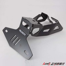 RIDEA 短牌架 AK550 鋁合金後牌架 車牌支架 KYMCO AK-550, 1個, AK550 (AK550 2代不能用)