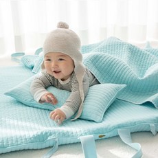 그이불 어린이집 낮잠이불 세트 꿀벌, 차콜