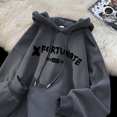 美式潮流復古重磅衛衣 男女慵懶風硬挺連帽hiphop外套