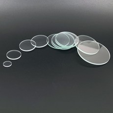 LED 손전등용 원형 평면 유리 직경 10 12 13 14 15 16 18 19 20 21 22 23 25 27 28 29 30 32 40 42 45 50 52mm, 10mm x1.5mm, 1개
