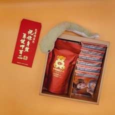B 喜蛇臨門 咖啡禮盒，新年限定版，精選咖啡豆，送禮自用兩相宜, 1個