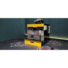 피규어 도색 워터커튼 부스 에어덕트 수막 블랙 기본형 모델 표준 팬x