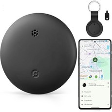 안드로이드 기기용 위치 추적 태그 구글 인증 스마트 추적기 (실리콘 케이스 포함) 파인드 허브 연동 (열쇠 여행 가방 백팩 반려동물 가능) IP67 방수 및 1년 교, Android-1 Pack