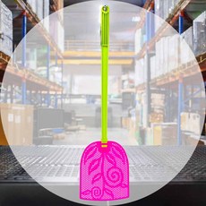 파리채 색상랜덤 해충퇴치 살충도구 해충퇴치기 모기제거 차박준비물 파리잡이